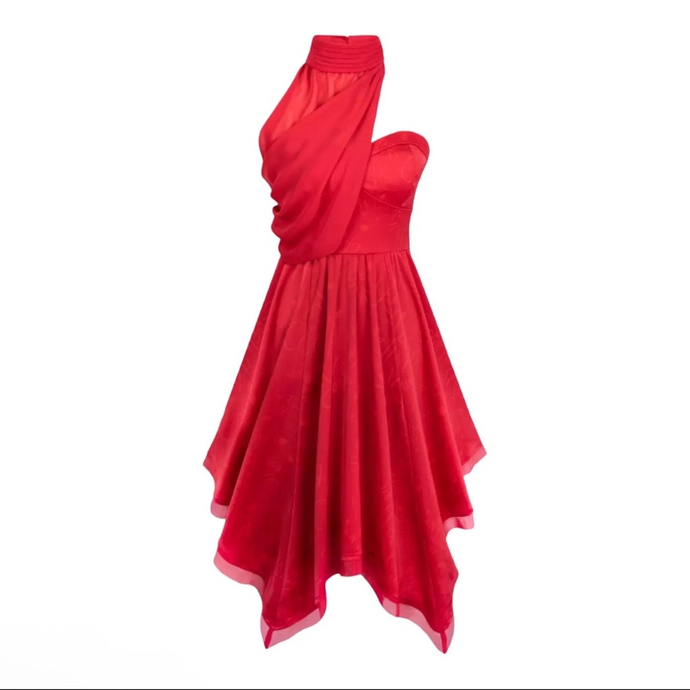 Her Universe Strapless Red Dress